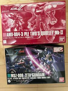 【未組立２体】HGUC 1/144 REVIVE AMX-004-3 キュベレイMk-II プルツー専用機 プレバン限定、ゼータガンダム REVIVE EVOLUTION Ζガンダム