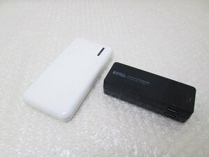 PK16377U★ELECOM 他★モバイルバッテリー・2点まとめて★DE-M01L-1920 他★