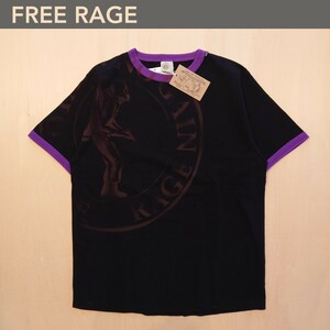 FREE RAGE Tシャツ 半袖 日本製 未使用新品 フリーレイジ 2404