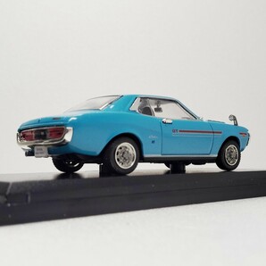 1 1円～ 1 1円スタート ！ 1/43 TOYOTA Celica 1600GT 1970年 トヨタ セリカ クラシック レトロ ミニカー スカイブルー 041211の画像2