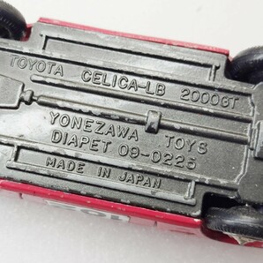 ヨネザワ 日本製 トヨタ セリカ LB 2000GT toyota celica レッド ダイヤペット 当時物 レトロ 1円スタート 1円〜 041917の画像5