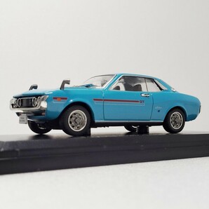 1 1円～ 1 1円スタート ！ 1/43 TOYOTA Celica 1600GT 1970年 トヨタ セリカ クラシック レトロ ミニカー スカイブルー 041211の画像1