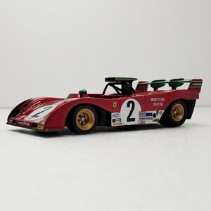 1 1円～ 1 1円スタート ！　1/43 Ferrari　312　P　1000KM　Zeltweg　1973年　 フェラーリ　ツェルトベグ　レースカー　ミニカー　041230