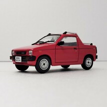 1/43 スズキ　マイティボーイ　1985年　suzuki mighty boy 軽　ピックアップトラック　レア　国産名車　レッド　1円〜 042502_画像1