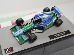 1 1円～　1 1円スタート　！　1/43　F1 BENETTON B194 1994年　Michael　Schumacher ミハエル・シューマッハ　elf ミニカー　040917