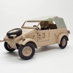 1 1円～ 1 1円スタート ！ 1/24 VW‐82 KUBELWAGEN Tropic フォルクスワーゲン キューベルワーゲン ドイツ軍 ミニカー 040924の画像1