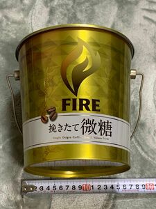 キリン　FIRE 挽きたて微糖　カンカン　バケツ