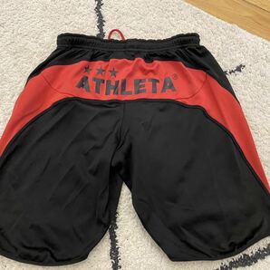 ☆ATHLETA アスレタ☆リバーシブル ハーフパンツ ホワイト 美品 サイズMくらいの画像1