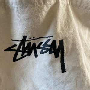 STUSSY  ステューシーロゴ トートバッグ 鞄 キャンバストートの画像2