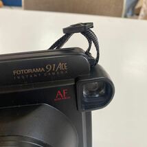 昭和レトロ FUJIFILM RETRO CAMERA FOTORAMA91 ACE AF フォトラマ インスタントカメラ/富士フィルム 動作確認OK 現状品_画像2