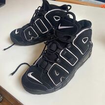 ナイキ エア NIKE AIR MORE UPTEMPO モアテン ブラック ナイキ 414962 27,5CM_画像1