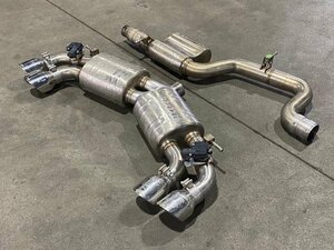 フォルクスワーゲン ゴルフR ABA-AUDJHF APR CATBACK EXHAUST マフラー セット 訳あり 個人宅様配送不可 営業所止め可 (キャットバック