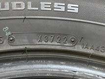 DUNLOP WINTERMAXX SJ8 225/65R17 22年製 17インチ 冬タイヤ 4本セット (ダンロップ/ウィンターマックス/スタッドレス_画像6