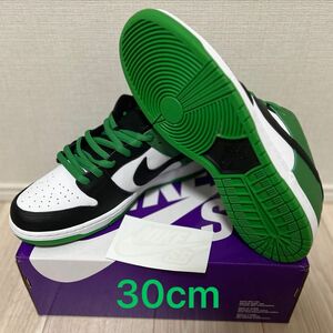 【30cm】Nike SB ブラック アンド クラシックグリーン