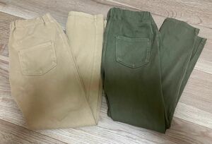 無印良品 キッズ レギンスパンツ 2枚セット サイズ120