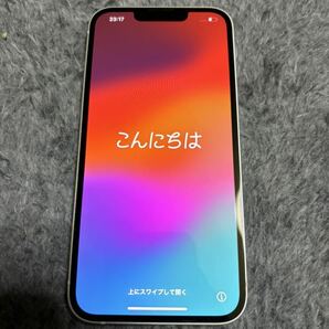 Apple iPhone13 128GB MLND3J/Aスターライト バッテリー状態90% simフリーの画像3