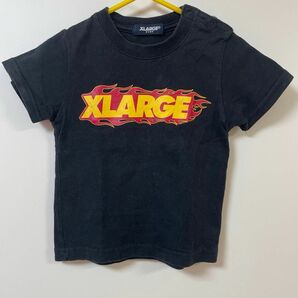 xlarge kids tシャツ　黒　80