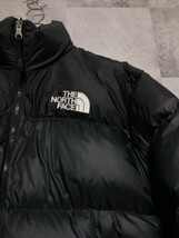 THE NORTH FACE　ザノースフェイス ヌプシ ダウンジャケット　S 実質Lくらい　ブラック 黒　OSAGARI_画像2