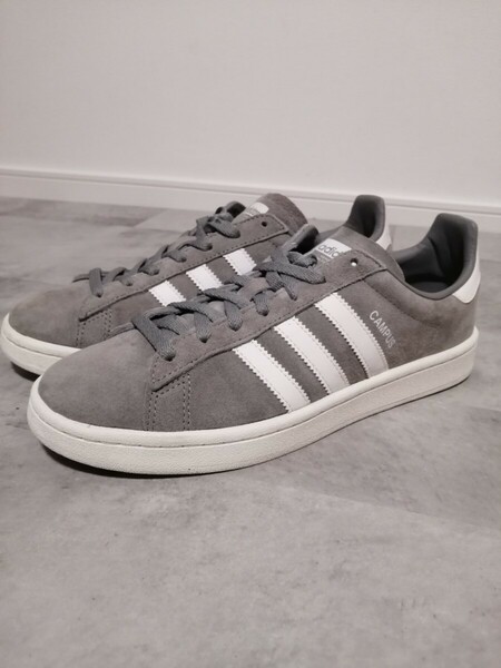  adidas アディダス CAMPUS キャンパス スニーカー BZ0085 US8 1/2 / 26.5cm グレー　OSAGARI スエード