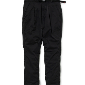 GRAMICCI nonnative EASY PANTS SOLOTEX COVERCHORD / WALKER EASY PANTS POLY TWILL STRETCH SOLOTEX by GRAMICCI BLACK 1 hoboの画像1