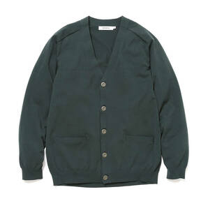 DWELLER L/S CARDIGAN C/P YARN nonnative SPRING & SUMMER 2024 COLLECTION NN-K4403 GREEN 1 vendor hoboiの画像1