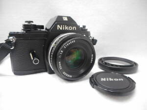 ◇Nikon EM ニコン NIKKOR 50mm 1:1.8 一眼レフカメラ フィルムカメラ カメラ　マニュアルフォーカス 日本製　USED品　箱無し