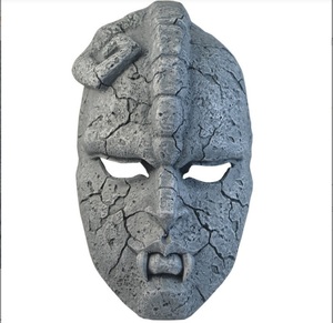 新品【01】石仮面 お面 仮面 ジョジョの奇妙な冒険 コスプレ ガーゴイル ゴーストストーンマスク