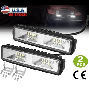 [06] car LED direct shape working light aluminium 6 -inch 16 light 48 watt off-road spotlight Jeep ATV lamp 