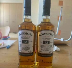 スコッチウイスキーボウモア　BOWMORE 350ml 2本