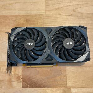 GeForce MSI VENTUS 2X NVIDIA RTX3060 OC 中古品 動作しますがジャンク品扱いでの画像1