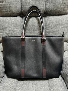 Paul Smith トートバッグ ビジネスバッグ ブラック A4収納