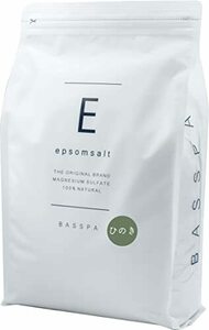 BASSPA エプソムソルト (ひのき 3kg) 選べる10種類の香り 硫酸マグネシウム 入浴剤 計量スプーン付き 純度