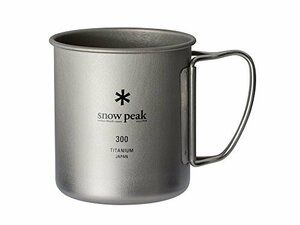  Snow Peak (snow peak) кружка * titanium одиночный кружка емкость 300ml MG-142 стакан легкий уличный 