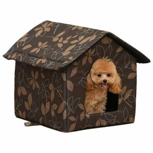 MUYYIKA cat house cat small shop outdoors kennel waterproof pet cat house . good cat dog outdoors cabin shell ta- folding type warm protection against cold waterproof 