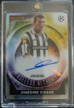 2023 Topps Merlin ZINEDINE ZIDANE Autograph ジネディーヌ・ジダン 直筆サインカード　サインなしカードおまけ付_画像1