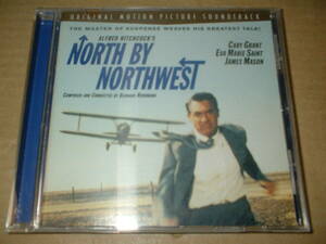 【輸入リマスターＣＤ】バーナード・ハーマン：音楽／北北西に進路を取れ　NORTH BY NORTHWEST　サントラ　（９５年盤！全５０曲！送料込！