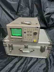 ADVANTEST アドバンテスト【TR4131E】SPECTRUM ANALYZER スペクトラムアナライザー【通電OK】中古　現状引渡し　ケースおまけ　即日発送