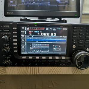 ICOM アイコム IC-7700 HF/6m 200W トランシーバー 中古 +外部ディスプレーの画像1