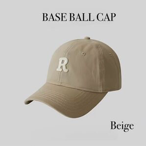 レディース ベースボールキャップ 帽子 Lサイズ CAP 英字ロゴ R おしゃれ 日除け カジュアル ストリート 韓国系 