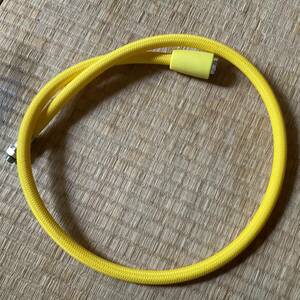  middle pressure hose Octopus for yellow color Flex hose 98cm new goods 