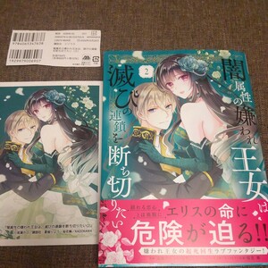 ■■3月発行■高瀬カロ「闇属性の嫌われ王女は、滅びの連鎖を断ち切りたい(2)」■特典カラーペーパー付■KCX