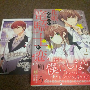 ■■4月発行■安芸緖「ひとりぼっちの花娘は檻の中の竜騎士に恋願う(2)」■アニメイト特典付■マッグガーデンの画像1