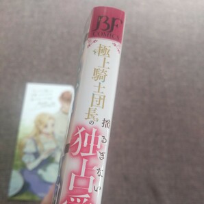 ■■4月発行■直江亜希子「騎士団長の揺るぎない独占愛(3)」■アニメイト特典付■BFの画像4