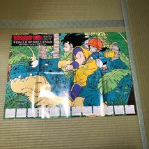 当選品　週刊少年ジャンプ　ドラゴンボール　1990年カレンダーポスター　A1サイズ_画像1