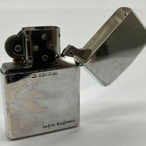 【E/G195424】ZIPPO ジッポ ライター 喫煙具 ときめきメモリアル mira kagami ※着火未確認の画像2