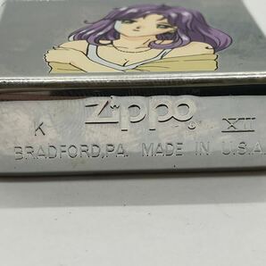 【E/G195424】ZIPPO ジッポ ライター 喫煙具 ときめきメモリアル mira kagami ※着火未確認の画像5