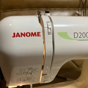 【E/H07054】JANOME ジャノメ D200 通電確認OKの画像2