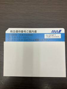 【E/C2133】ANA 全日本空輸 株主優待券2023年6月1から2024年5月31日まで