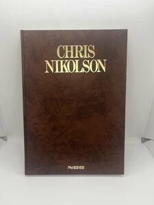 [E/D11665]CHRIS NIKOLSON Chris Nicole son Japan art publish company ARTMAN CLUB photoalbum PORTFOLIO Portfolio 