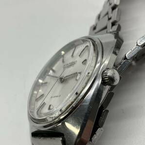 【E/A214217】CITIZEN AUTOMATIC 腕時計 シルバー文字盤 稼働品 の画像5